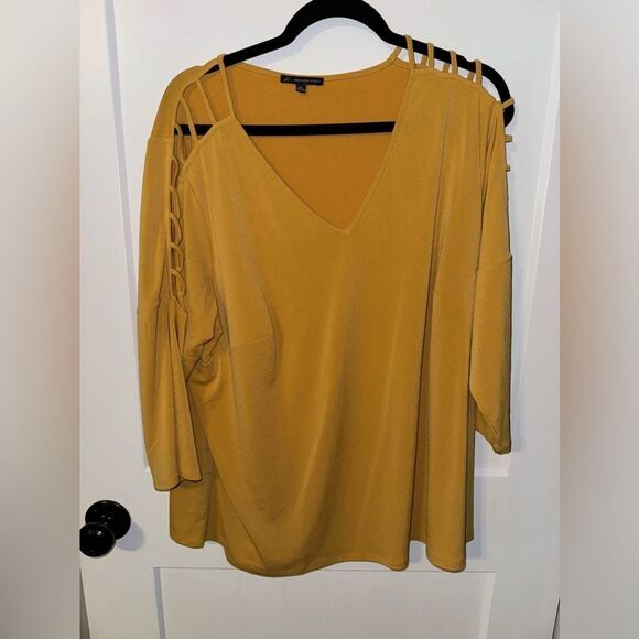 ADRIANA PAPELL BRAND WOMENS BLOUSE - Picture 1 of 3
